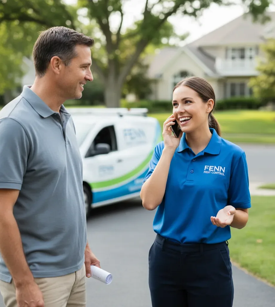 Fenn Pest Control customer support in Rockfall